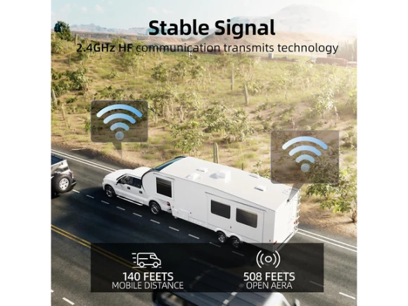 RV Wireless Backup Camera System — Backup Camera, eRapta