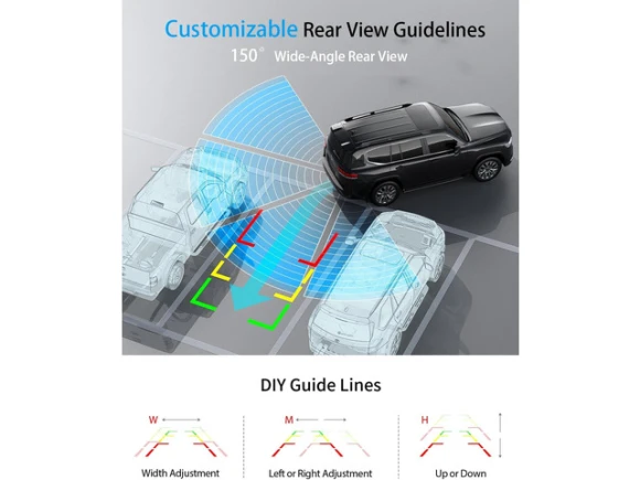 Wireless Backup Camera System with Monitor — Backup Camera, TUKO
