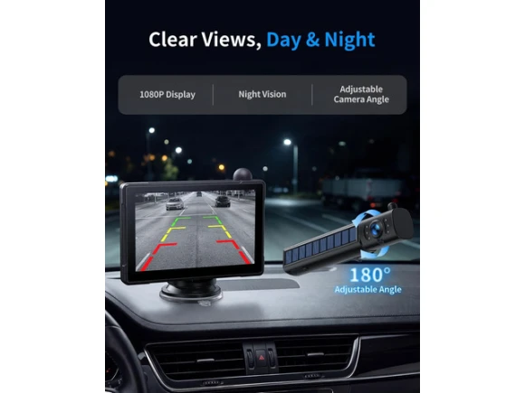 Wireless Backup Camera System with Monitor — Backup Camera, TUKO