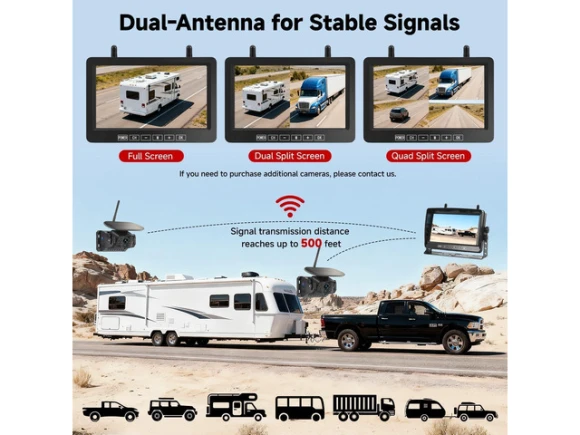 Wireless Backup Camera System — Backup Camera, TUKO