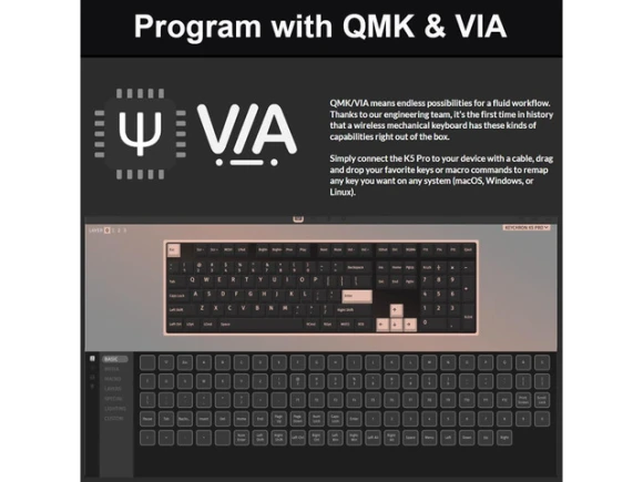 Wireless Mechanical Keyboard — Bluetooth Keyboard, Keychron