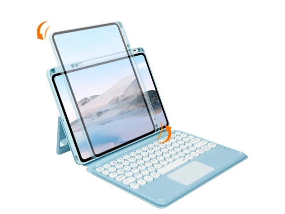 Bluetooth Keyboard Case with Touchpad for iPad — Bluetooth Keyboard, eForChina