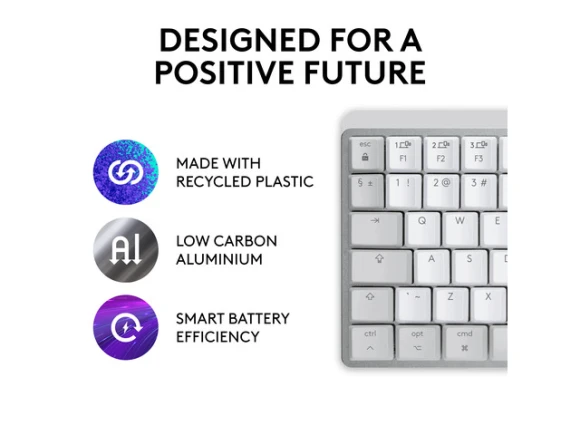 MX Mechanical Mini for Mac Wireless Keyboard — Bluetooth Keyboard, Logitech