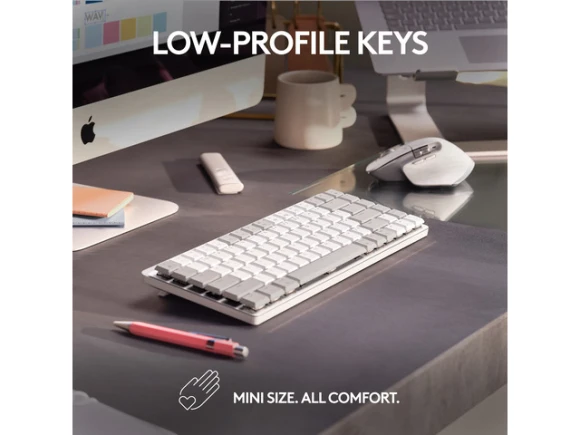 MX Mechanical Mini for Mac Wireless Keyboard — Bluetooth Keyboard, Logitech