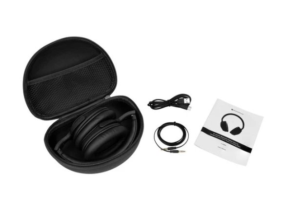 Over-ear Bluetooth Headphones with Active Noise Cancelling — Wireless Earbuds, Monoprice