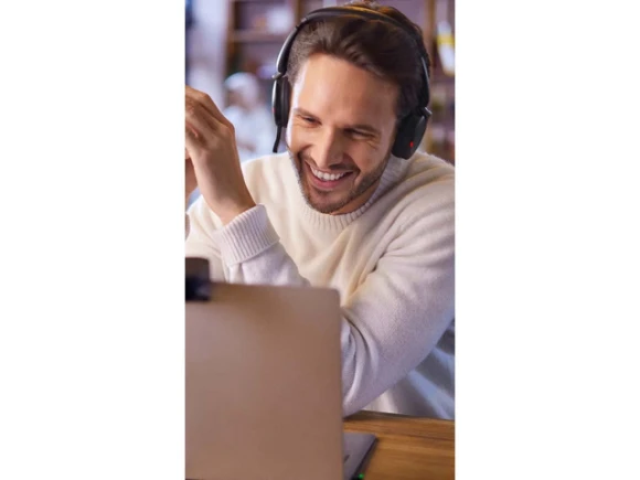Evolve2 65 Flex UC Headset — Wireless Earbuds, Jabra