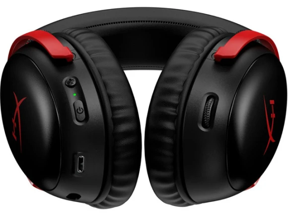 Gaming headset, Wireless, Black/Red — Wireless Earbuds, HyperX