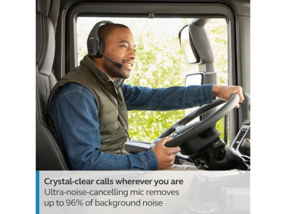 Wireless Bluetooth Noise-Cancelling Headset — Wireless Earbuds, BlueParrott