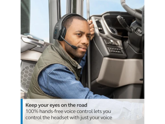Wireless Bluetooth Noise-Cancelling Headset — Wireless Earbuds, BlueParrott
