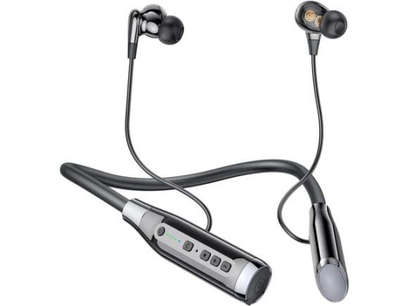 Bluetooth Neckband Headphones with Wireless Earbuds — Wireless Earbuds, RUOCLRIS