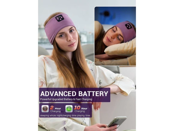 Bluetooth Sleep Headphones Headband — Wireless Earbuds, RUOCLRIS