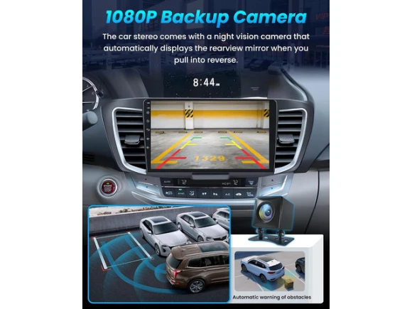 Car Radio for Honda Accord 9th EX-L, 2013–2015 — Car Infotainment System, TUKO