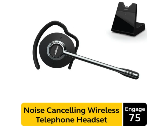 Engage 75 Convertible Wireless Headset — Wireless Earbuds, Jabra
