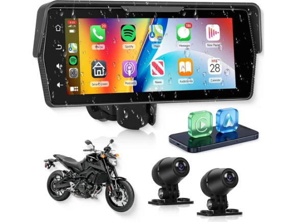 Motorcycle CarPlay GPS navigation system — Car Infotainment System, TUKO