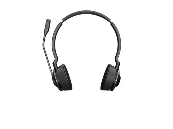 Professional Telephone Headset, Black, Stereo, Over-the-Head — Wireless Earbuds, Jabra