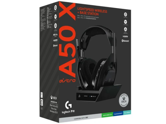 Wireless gaming headset with base station — Wireless Earbuds, Logitech