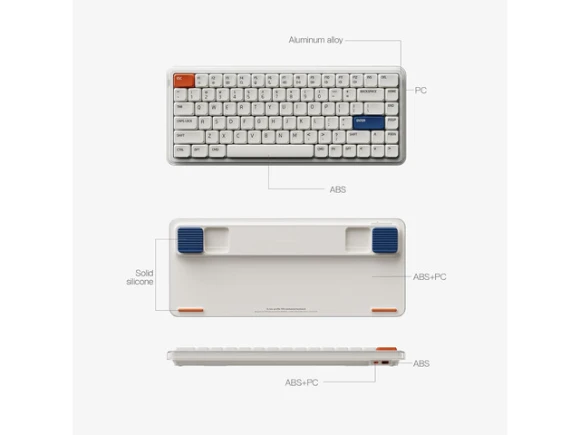 75% Low-Profile Wireless Mechanical Keyboard — Bluetooth Keyboard, MelGeek