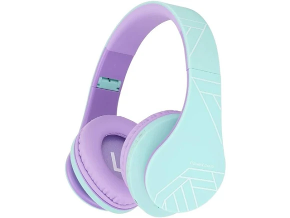 Kids Over-Ear Headphones — Wireless Earbuds, PowerLocus