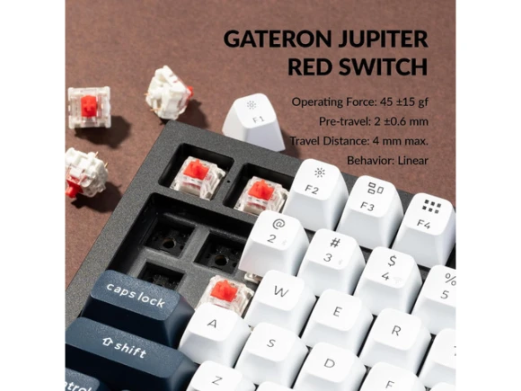 TKL Wireless Custom Mechanical Keyboard — Bluetooth Keyboard, Keychron