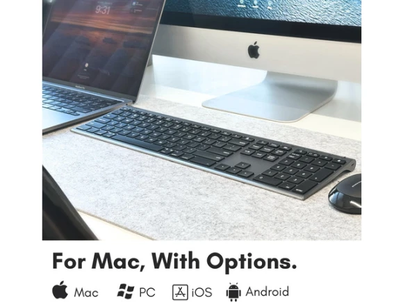 Wireless Bluetooth Keyboard — Bluetooth Keyboard, Macally