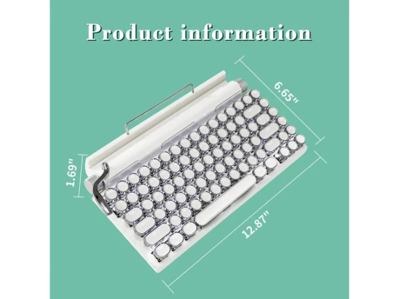75% Layout Keyboard — Bluetooth Keyboard, RUOCLRIS