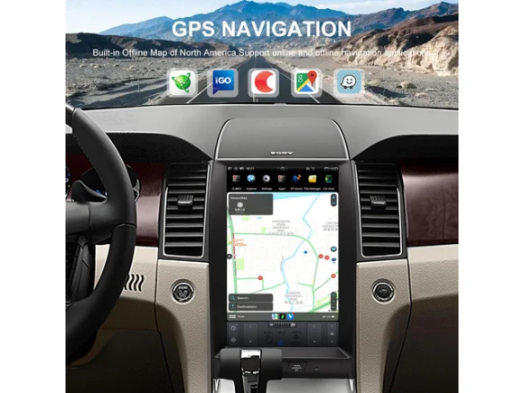 Android Car Stereo for Ford Taurus 2012–2016 — Car Infotainment System, KSPIV