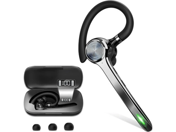 Bluetooth Headset — Wireless Earbuds, HEIBAS
