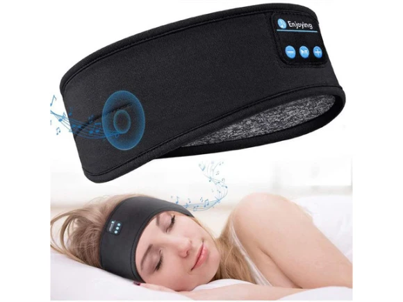 Bluetooth Sleeping Headphones, Sports Headband — Wireless Earbuds, Gemdeck