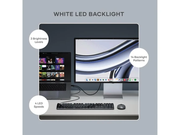 Full-Size Mechanical Keyboard — Bluetooth Keyboard, Satechi