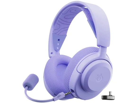 Lavender Wireless Gaming Headset — Wireless Earbuds, SteelSeries