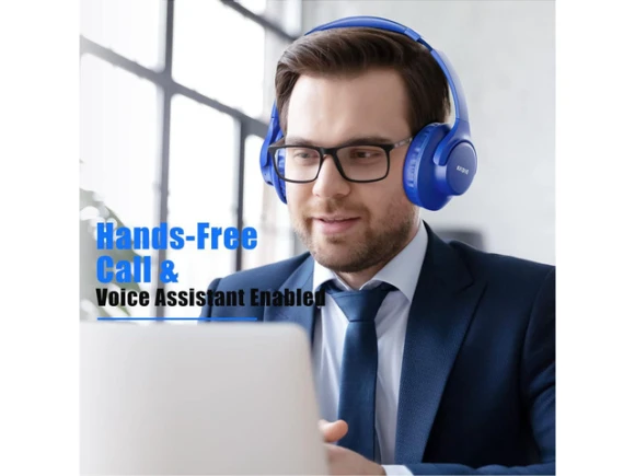 Over-ear Bluetooth headphones — Wireless Earbuds, KVIDIO
