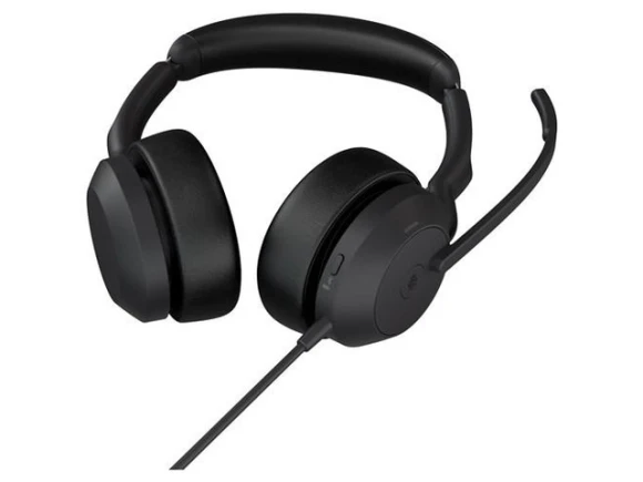 Stereo USB-C and Bluetooth 5.2 Headset — Wireless Earbuds, Jabra