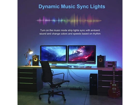 TV LED Backlight Strip Lights, 8.2 ft — LED Strip Lights, ViLSOM