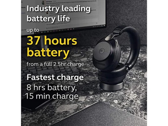 Wireless Bluetooth Headphones, Stereo, With Link380a — Wireless Earbuds, Jabra