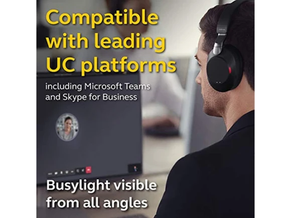 Wireless Bluetooth Headphones, Stereo, With Link380a — Wireless Earbuds, Jabra
