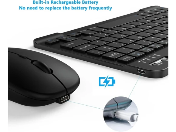 Bluetooth Keyboard and Mouse Combo — Bluetooth Keyboard, Portworld
