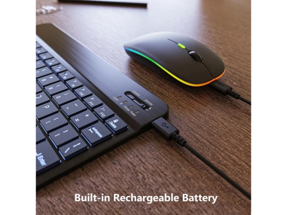 Bluetooth Keyboard and Mouse Combo — Bluetooth Keyboard, Portworld