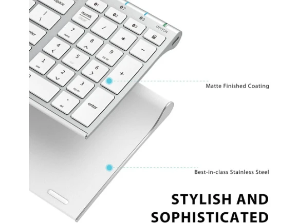 Ergonomic Bluetooth Keyboard — Bluetooth Keyboard, iClever