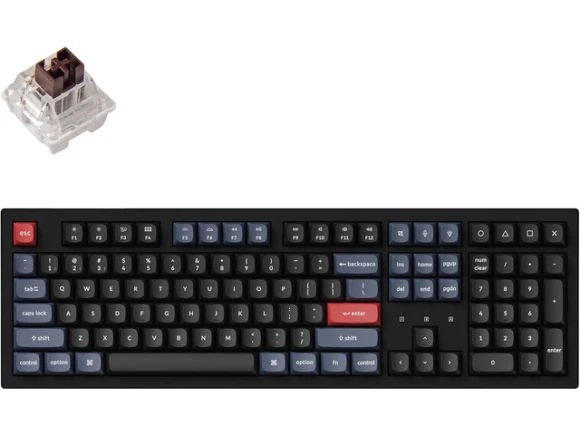 Full-Size Mechanical Keyboard — Bluetooth Keyboard, Keychron