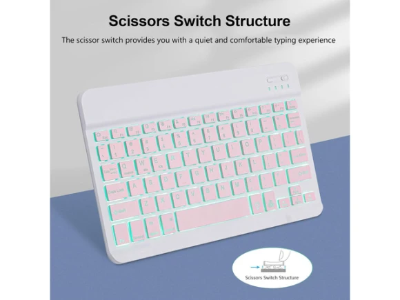 Pink Bluetooth Keyboard — Bluetooth Keyboard, Portworld