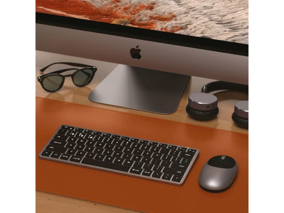 Space Gray Bluetooth Backlit Keyboard — Bluetooth Keyboard, Satechi