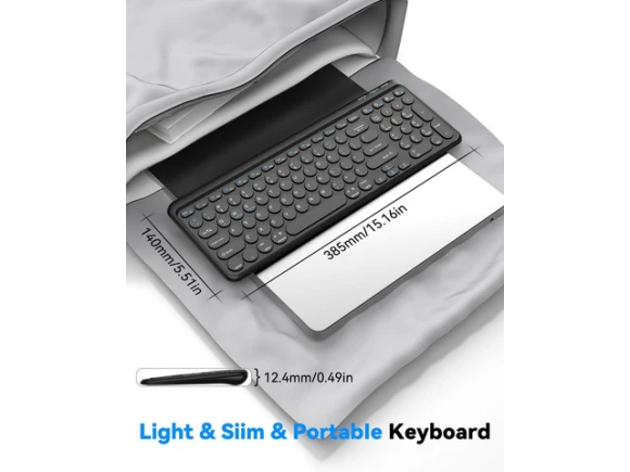 Wireless Keyboard — Bluetooth Keyboard, TECKNET