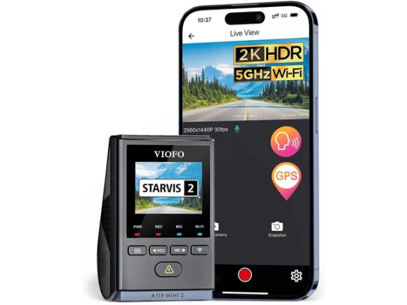 2K Dash Camera — Dash Cam, VIOFO
