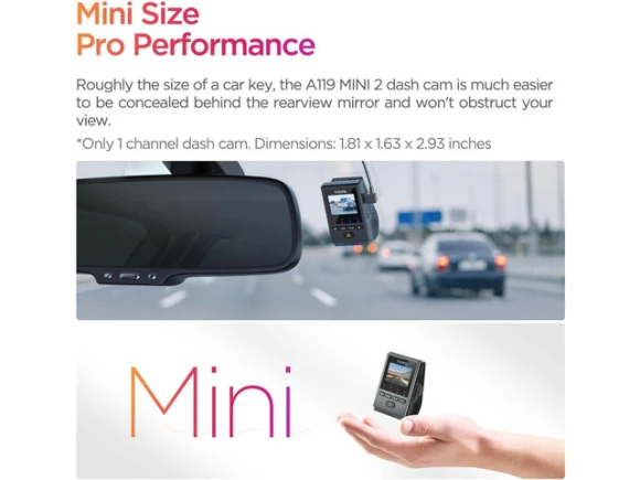 2K Dash Camera — Dash Cam, VIOFO
