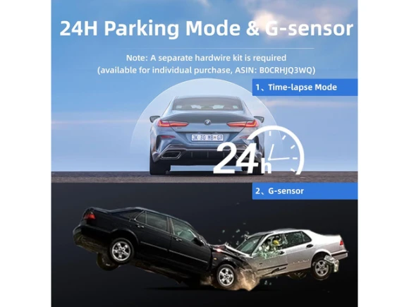 4K Car Dash Camera — Dash Cam, Miofive