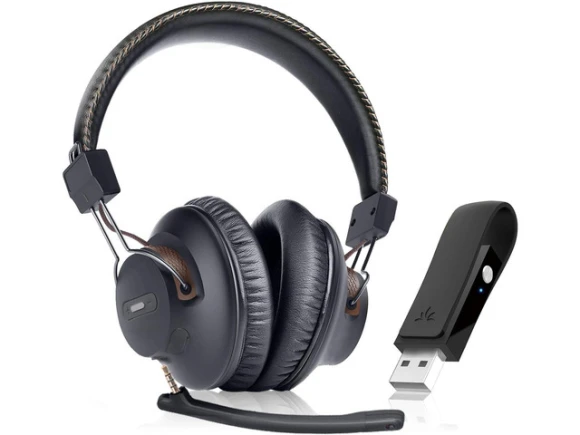Bluetooth Headset with Microphone — Wireless Earbuds, Avantree