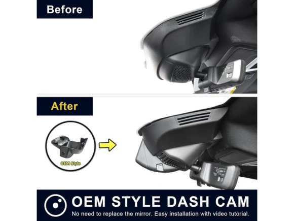 Custom-Fit Dash Camera for 5th Gen Dodge RAM 1500 — Dash Cam, SOYE