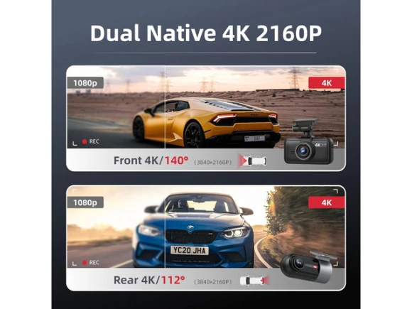 Dash Cam with 64GB SD Card — Dash Cam, Miofive