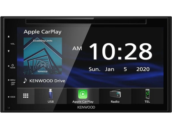 Double DIN DVD car stereo — Car Infotainment System, KENWOOD