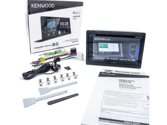 Double DIN DVD car stereo — Car Infotainment System, KENWOOD